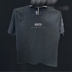 Roots Black Men's Short Sleeve Tee